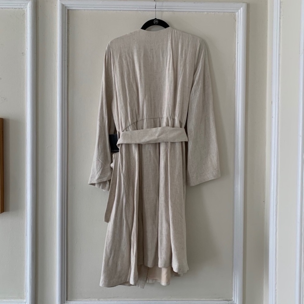 Linen wrap dress! - Picture 4 of 5